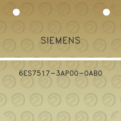 siemens-6es7517-3ap00-0ab0