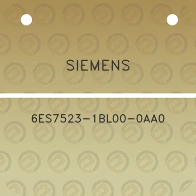 siemens-6es7523-1bl00-0aa0