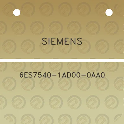 siemens-6es7540-1ad00-0aa0