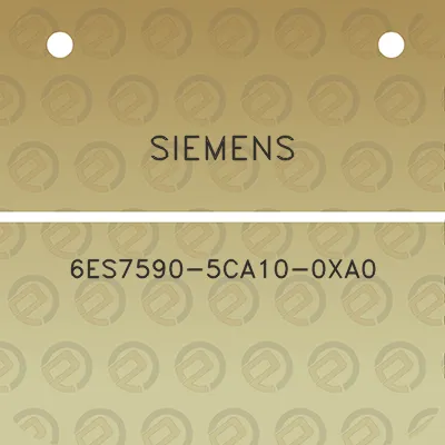 siemens-6es7590-5ca10-0xa0