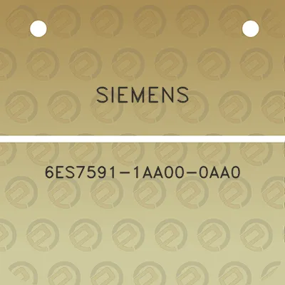 siemens-6es7591-1aa00-0aa0