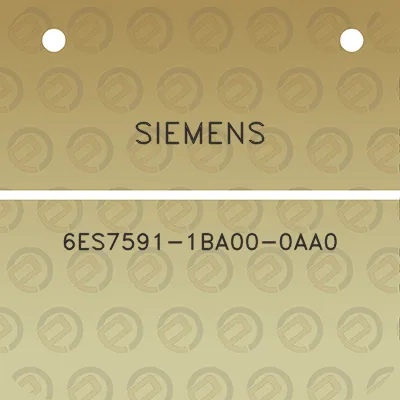 siemens-6es7591-1ba00-0aa0