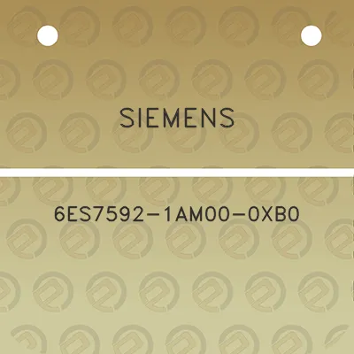 siemens-6es7592-1am00-0xb0