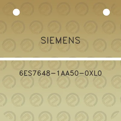 siemens-6es7648-1aa50-0xl0