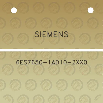 siemens-6es7650-1ad10-2xx0