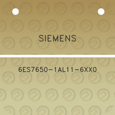 siemens-6es7650-1al11-6xx0