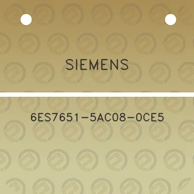 siemens-6es7651-5ac08-0ce5