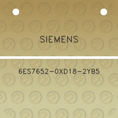 siemens-6es7652-0xd18-2yb5