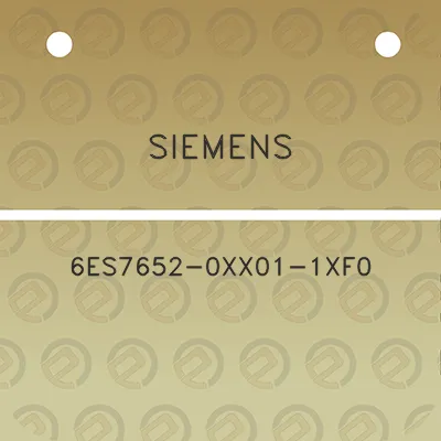 siemens-6es7652-0xx01-1xf0