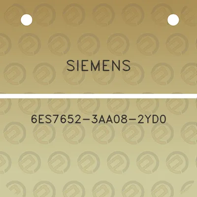 siemens-6es7652-3aa08-2yd0