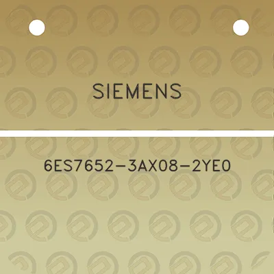 siemens-6es7652-3ax08-2ye0