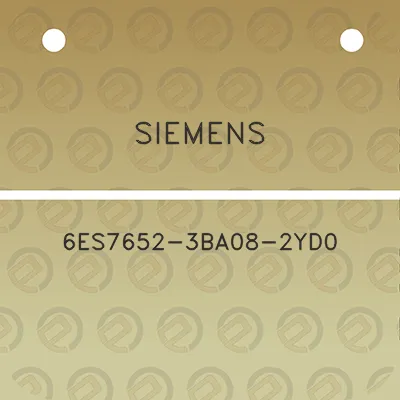 siemens-6es7652-3ba08-2yd0