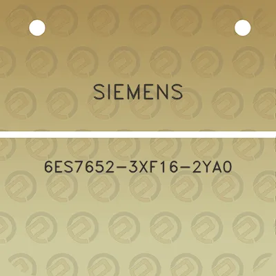 siemens-6es7652-3xf16-2ya0