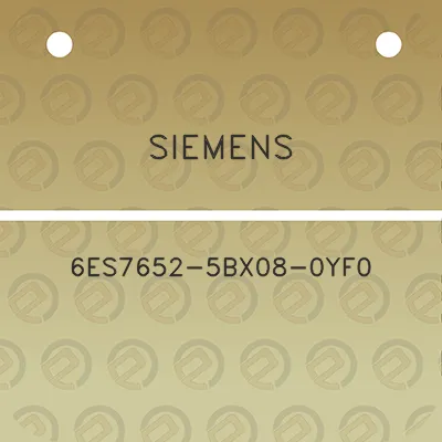 siemens-6es7652-5bx08-0yf0