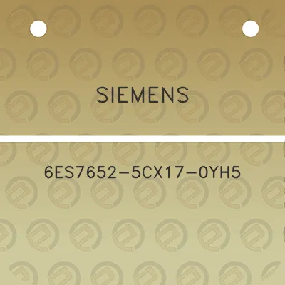 siemens-6es7652-5cx17-0yh5