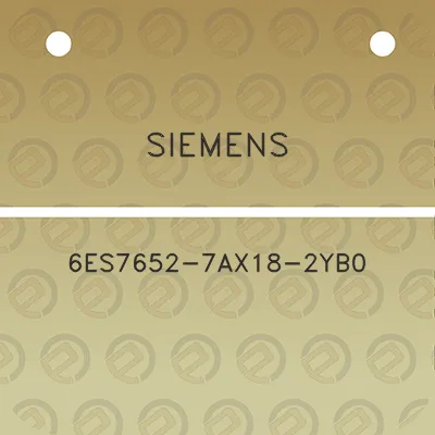 siemens-6es7652-7ax18-2yb0