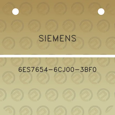 siemens-6es7654-6cj00-3bf0