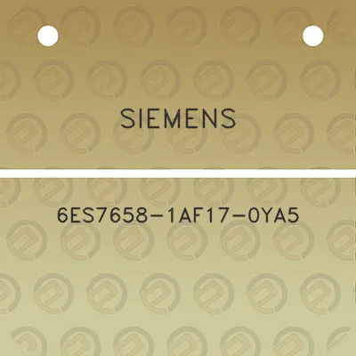 siemens-6es7658-1af17-0ya5