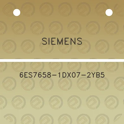 siemens-6es7658-1dx07-2yb5