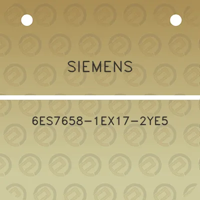 siemens-6es7658-1ex17-2ye5