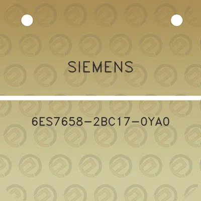 siemens-6es7658-2bc17-0ya0