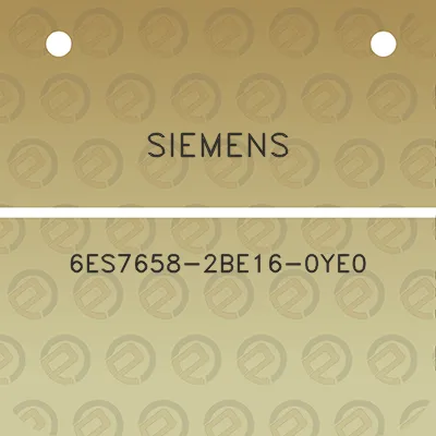 siemens-6es7658-2be16-0ye0