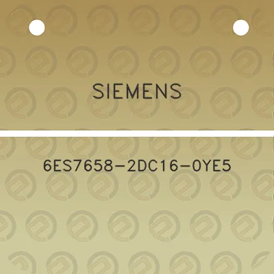 siemens-6es7658-2dc16-0ye5