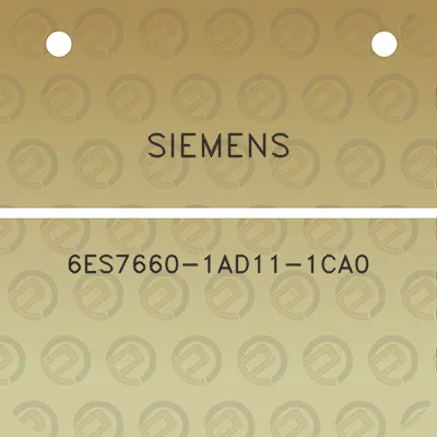 siemens-6es7660-1ad11-1ca0