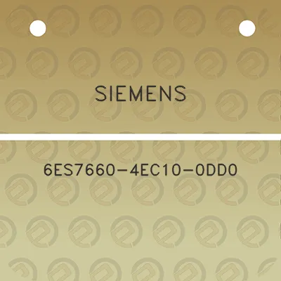 siemens-6es7660-4ec10-0dd0