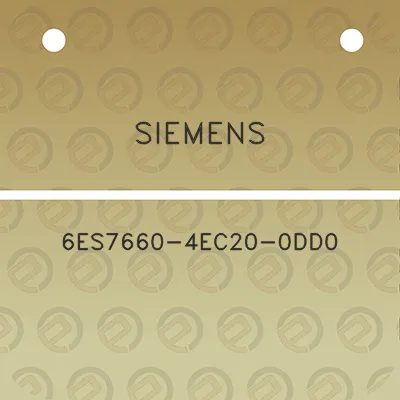 siemens-6es7660-4ec20-0dd0