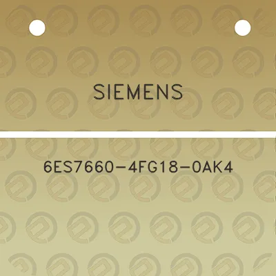 siemens-6es7660-4fg18-0ak4