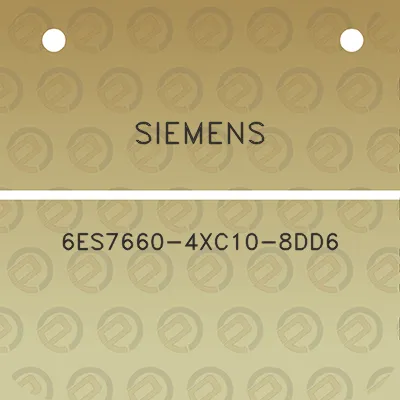 siemens-6es7660-4xc10-8dd6