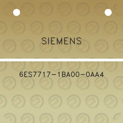 siemens-6es7717-1ba00-0aa4