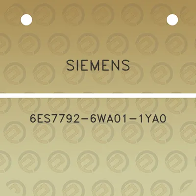 siemens-6es7792-6wa01-1ya0