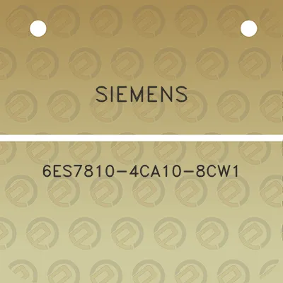 siemens-6es7810-4ca10-8cw1