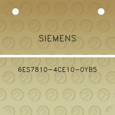 siemens-6es7810-4ce10-0yb5