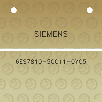 siemens-6es7810-5cc11-0yc5