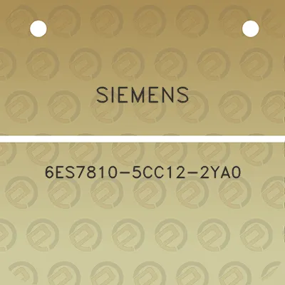 siemens-6es7810-5cc12-2ya0