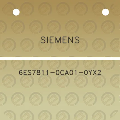 siemens-6es7811-0ca01-0yx2