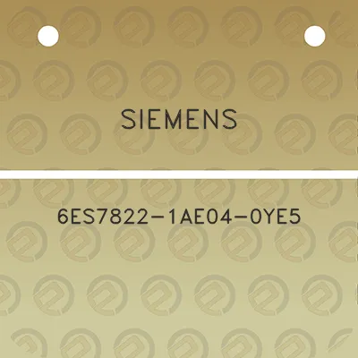 siemens-6es7822-1ae04-0ye5