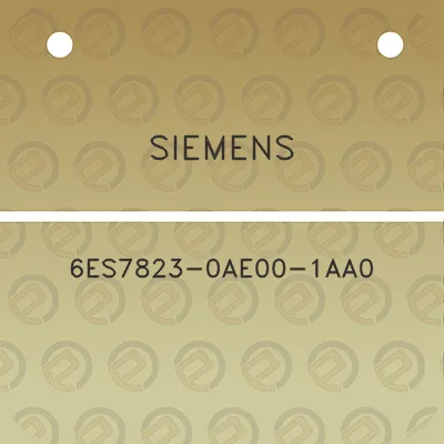 siemens-6es7823-0ae00-1aa0