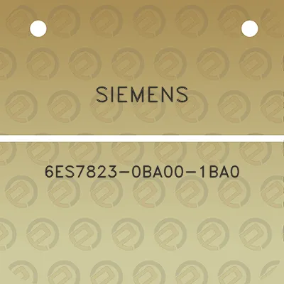 siemens-6es7823-0ba00-1ba0