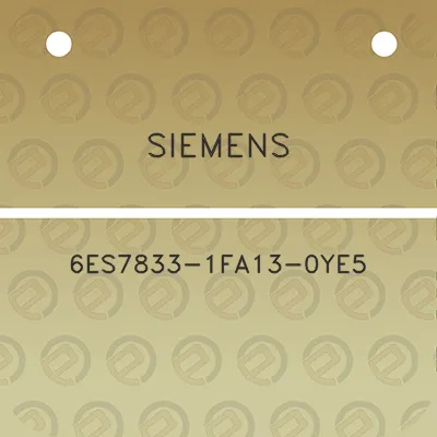 siemens-6es7833-1fa13-0ye5