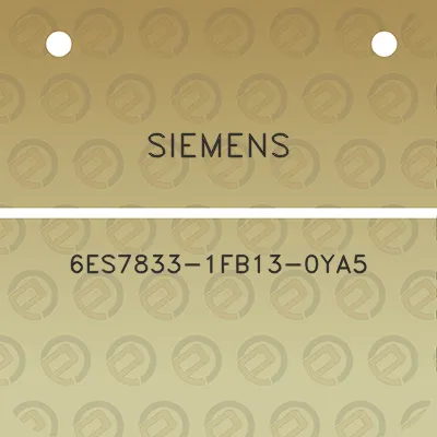 siemens-6es7833-1fb13-0ya5