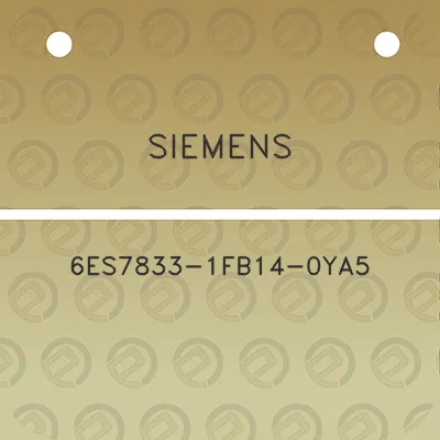 siemens-6es7833-1fb14-0ya5