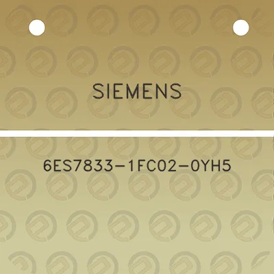 siemens-6es7833-1fc02-0yh5