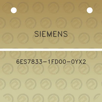 siemens-6es7833-1fd00-0yx2