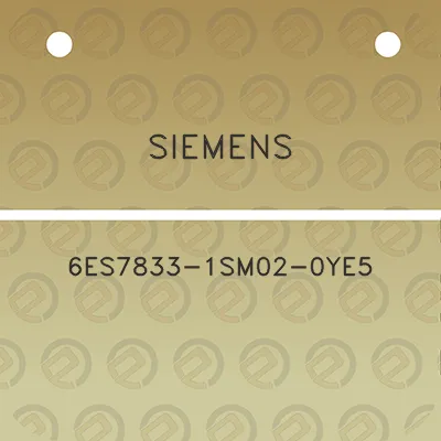 siemens-6es7833-1sm02-0ye5