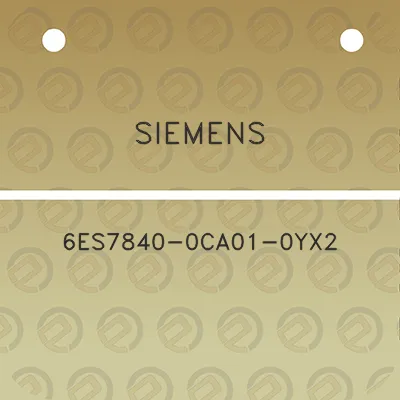 siemens-6es7840-0ca01-0yx2