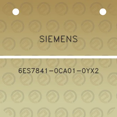 siemens-6es7841-0ca01-0yx2